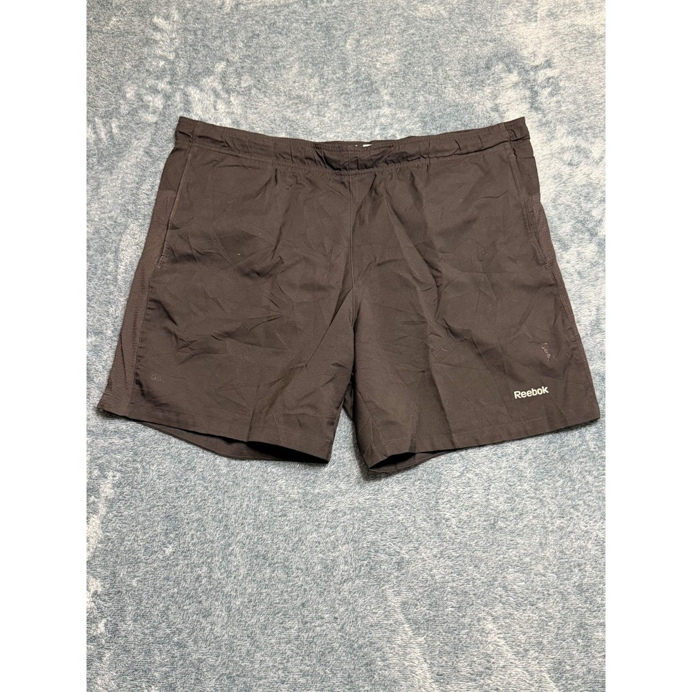 Reebok Men's Running Shorts Size L Black Woven Activewear Training